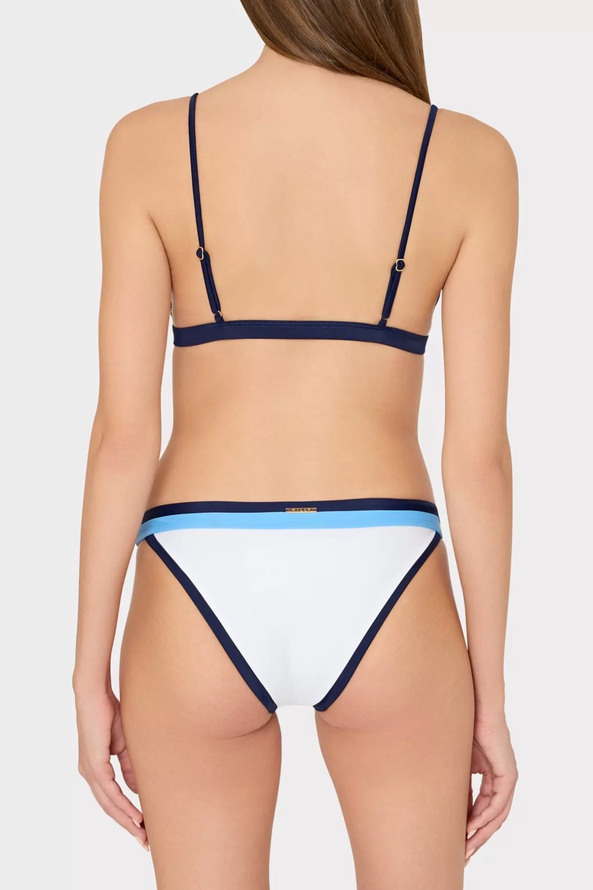 Amalfi Color Block Bikini Top-MILLY Discount