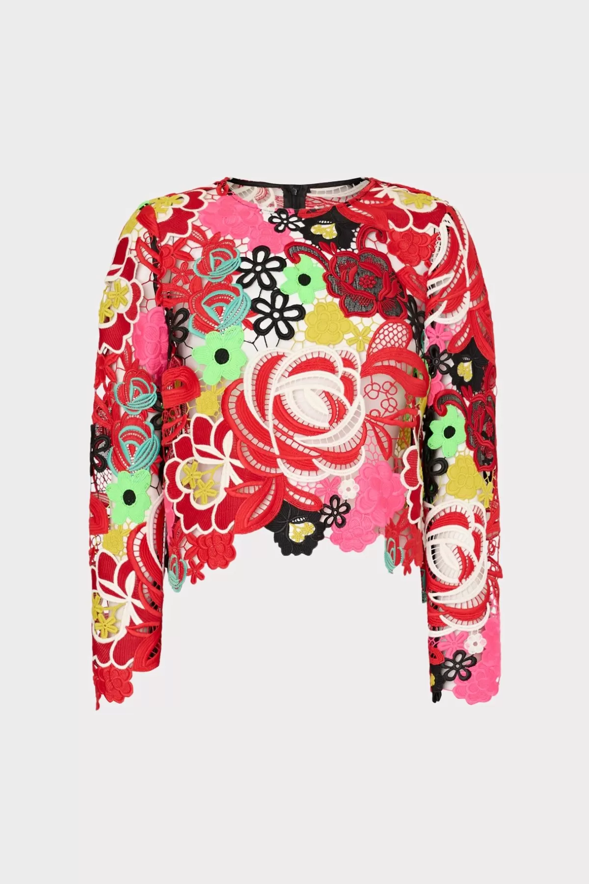 Nori Multi Color Lace Top-MILLY Cheap