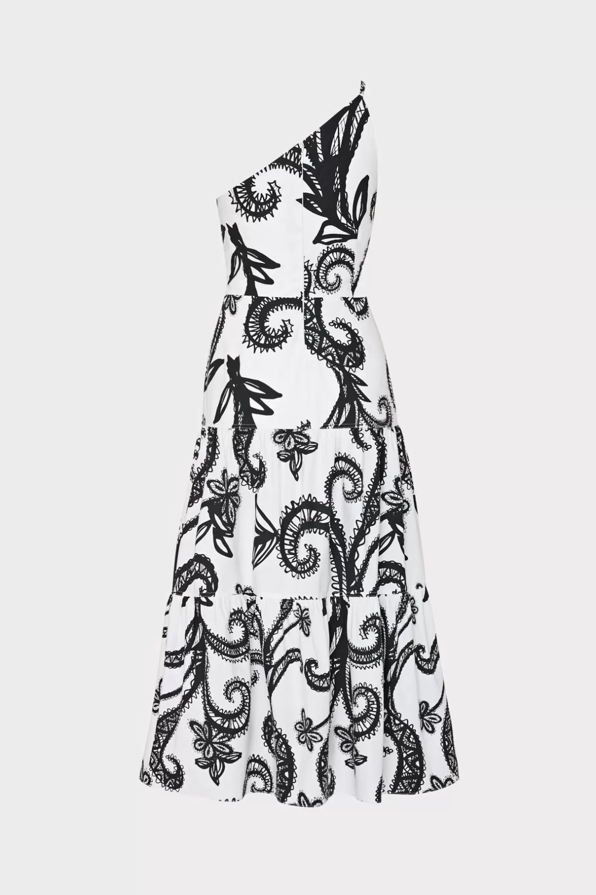 Vintage Vine Poplin Dress-MILLY Outlet